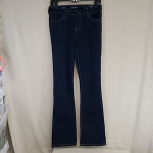 Liverpool Jeans Company Women's Boot Cut Jeans - Dark Blue